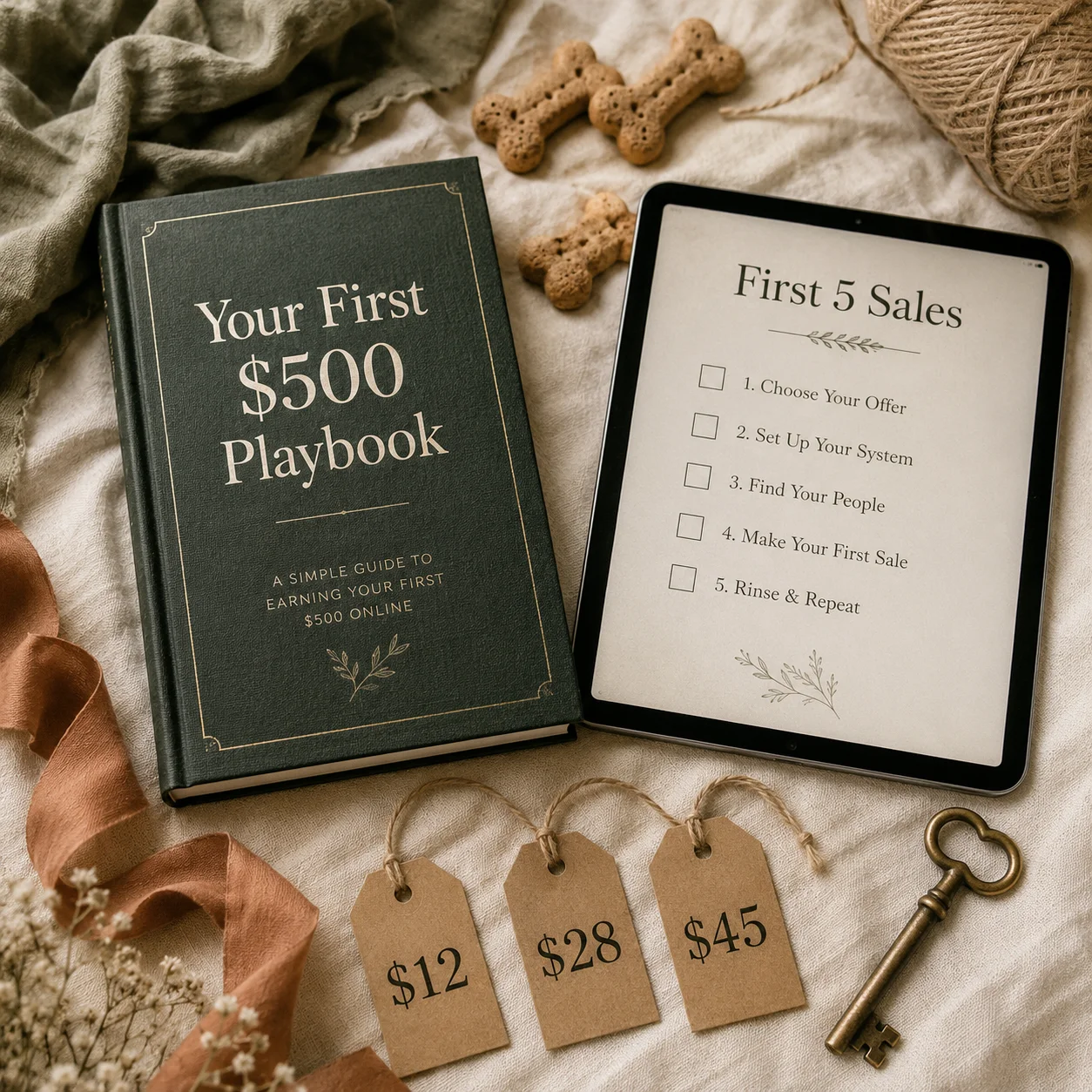 Your First £500 Playbook